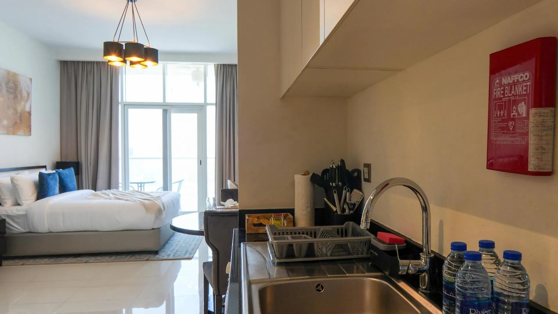 Easygo - Cozy Stu In Damac Ghalia Jvc Dubai Apartment